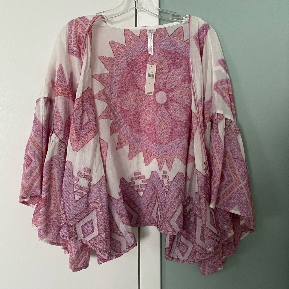 NWT Anthropologie Kimono OS